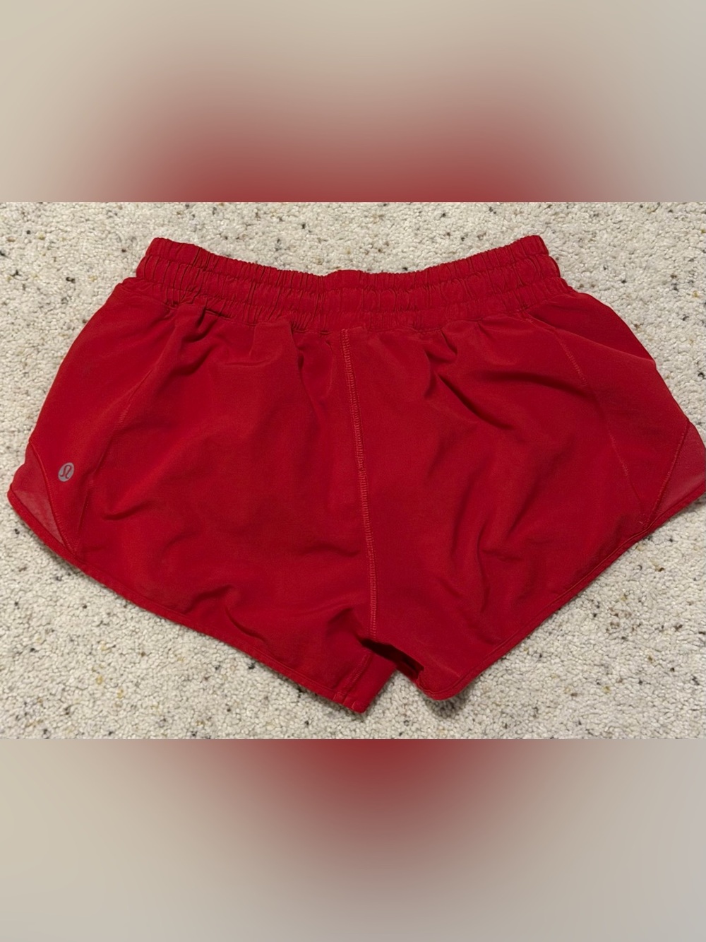 lululemon athletica Red Women's Athletic Shorts hotty hot size 4